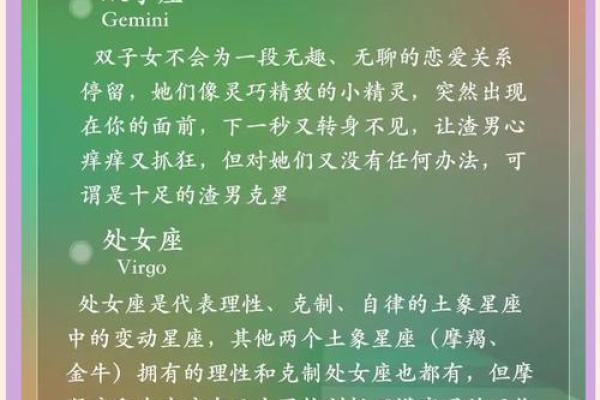双子座女与处女座男(双子女和狮子男谁更离不开谁)