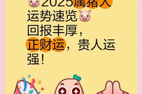 属猪人2025年运势怎么样_2025年属猪人运势详解财运事业感情全面解析